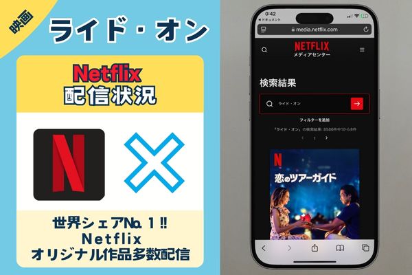 ライド・オン　Netflix配信状況